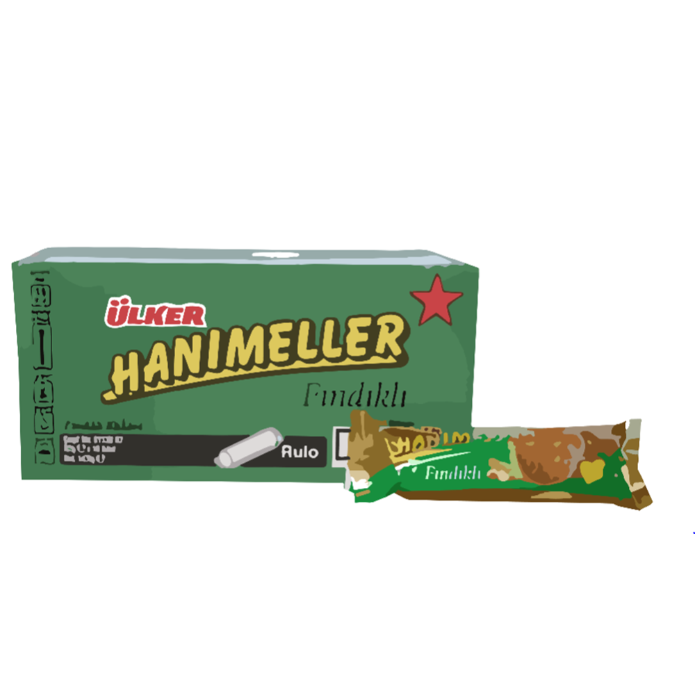 Ülker Hanımeller Fındıklı 82 Gr*18