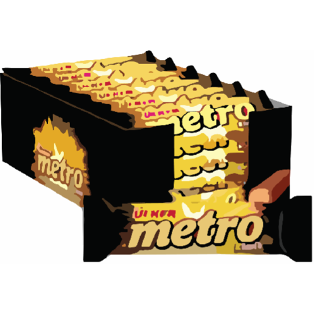 Ülker Metro Çikolata 36 Gr*24 Kaplamalı Bar