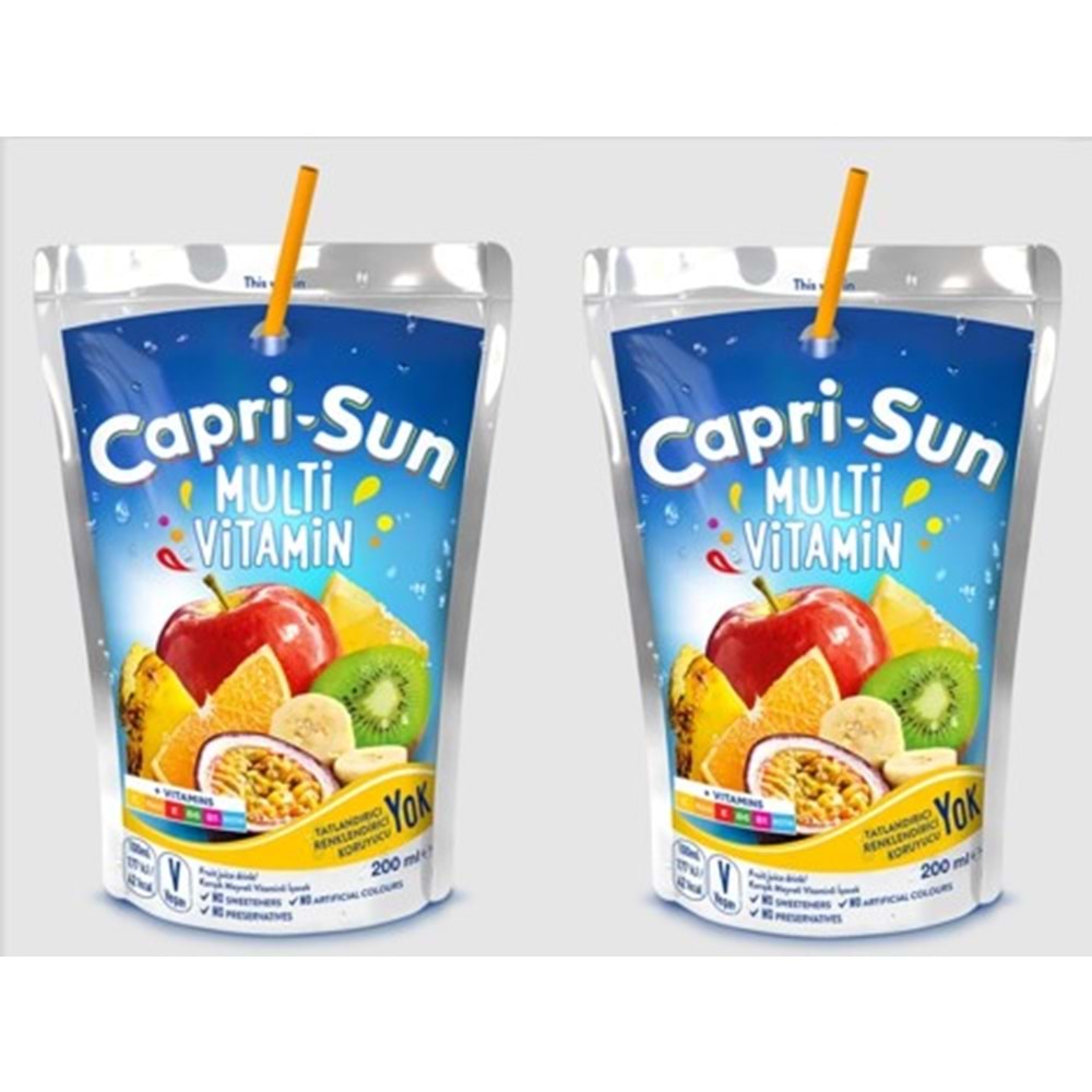 Capri-Sun Meyve Suyu 200 Ml*20 Multivitamin