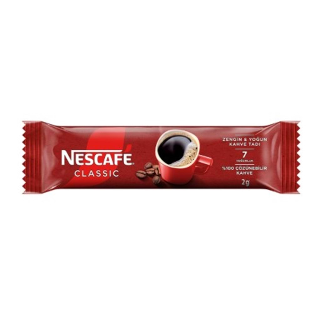 Kahve Nescafe Classic 2 Gr * 200 Poşet