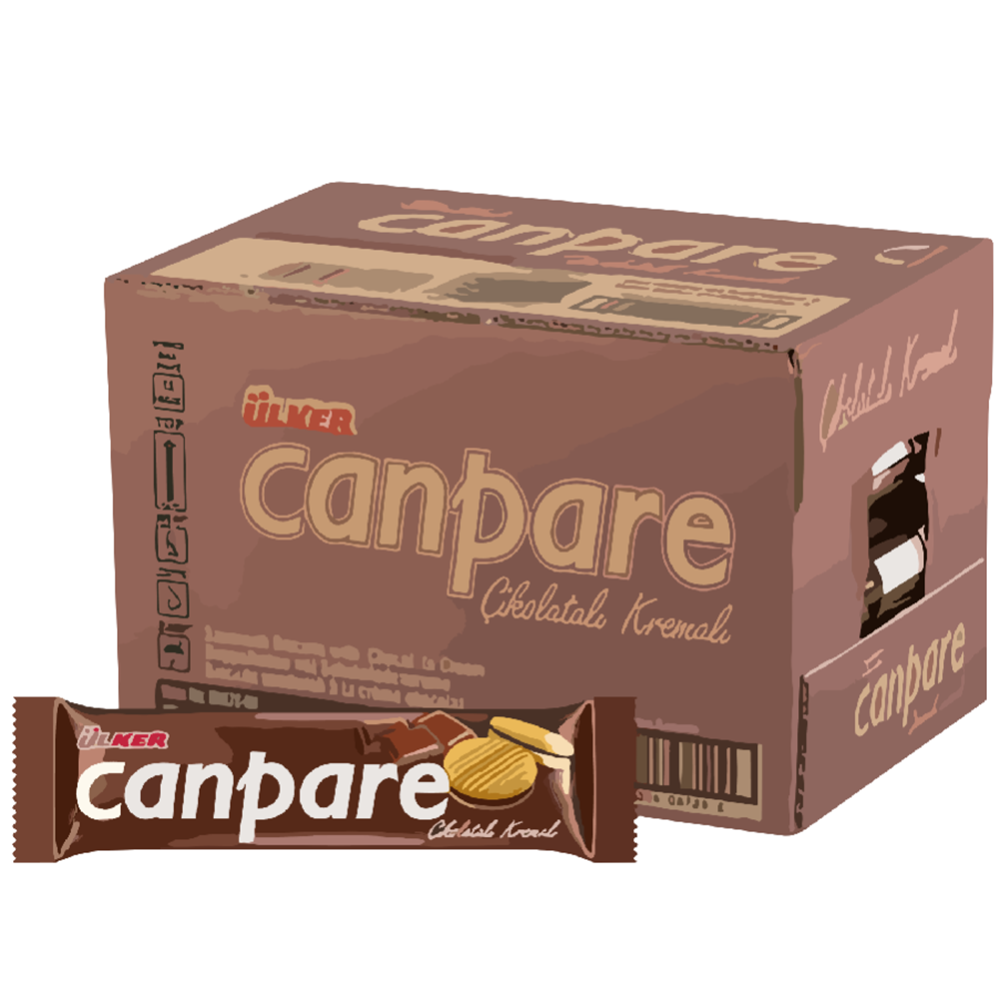 Ülker Canpare 81 Gr Kakaolu*24
