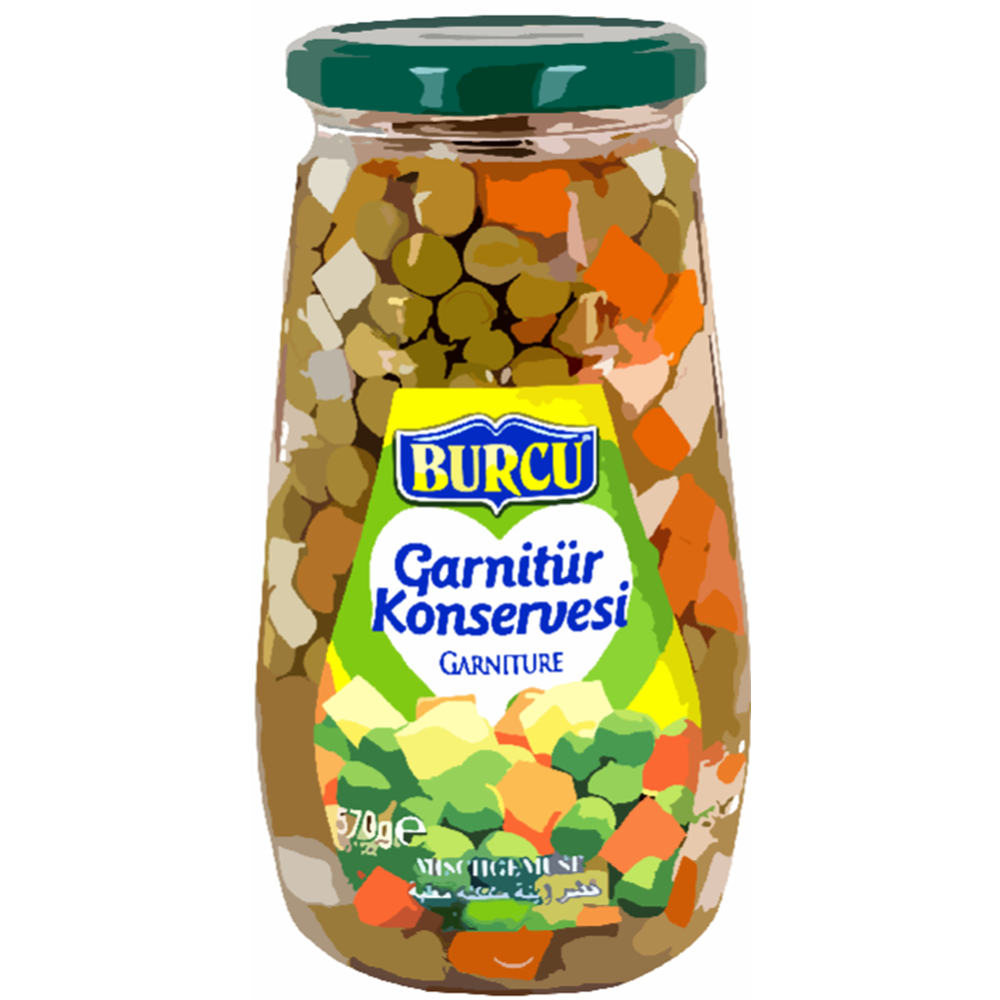 Cam Burcu Garnitür 570 G*12