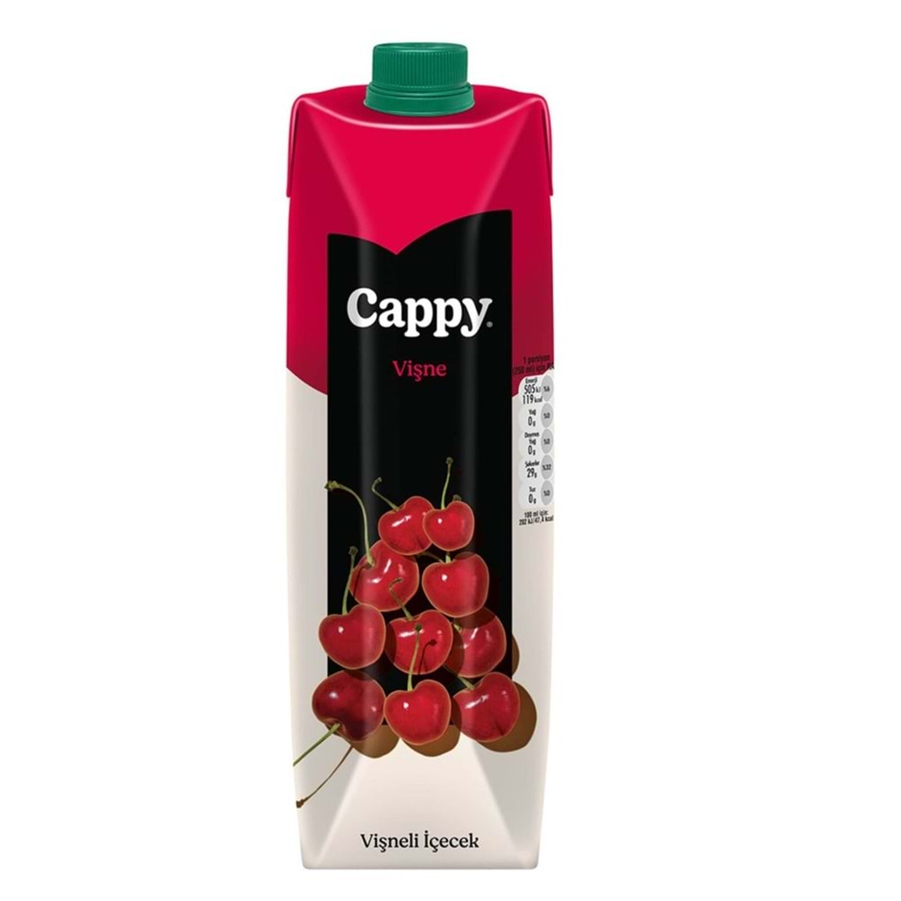 Cappy Meyve Suyu 1,00 Lt*12 Vişne