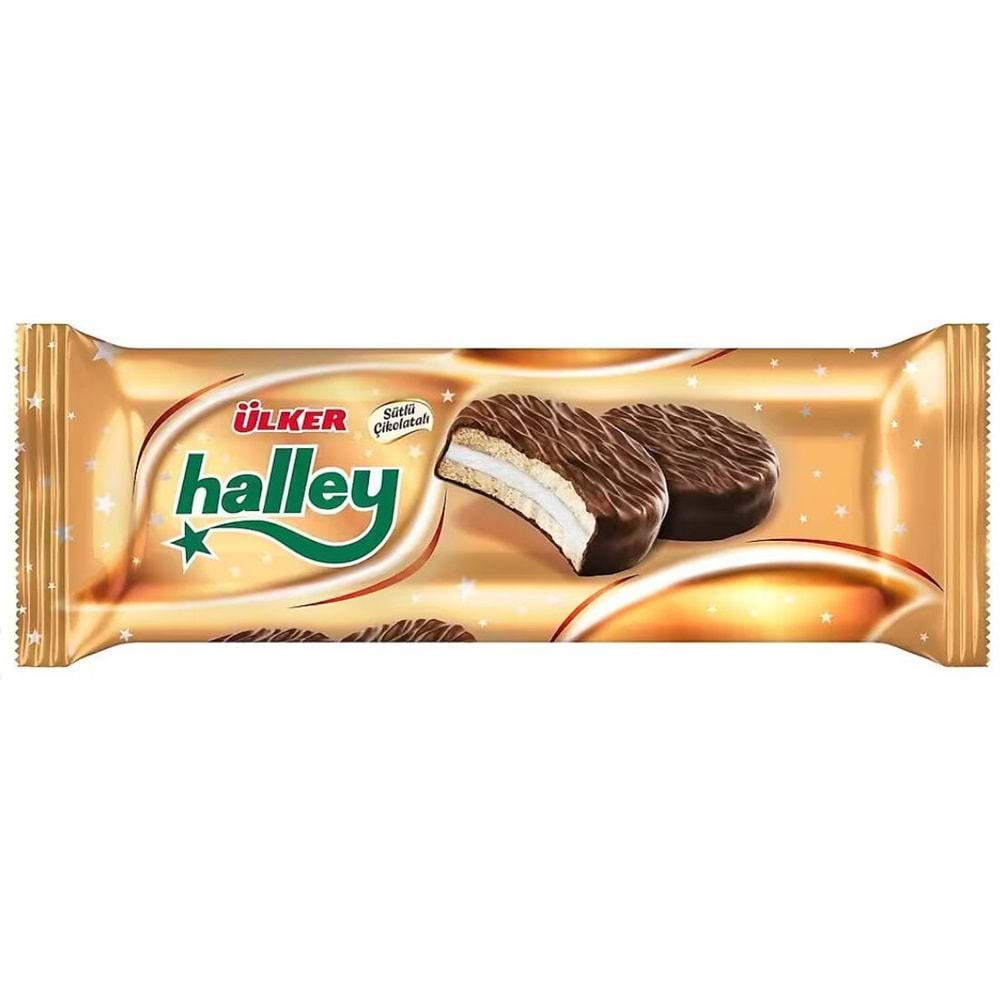 Ülker Halley 8*30 240 Gr*12 Çik.Kapl.Bisküvi
