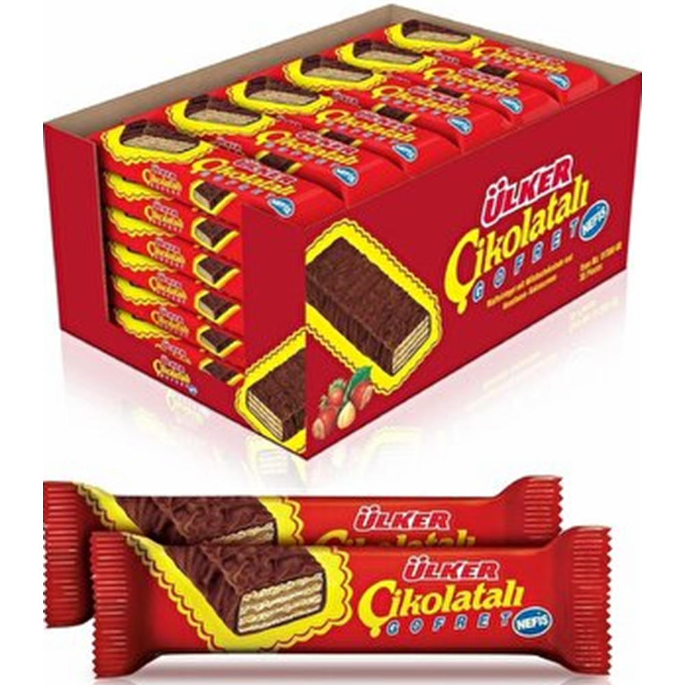 Ülker Çikolatalı Gofret 36 Gr*36
