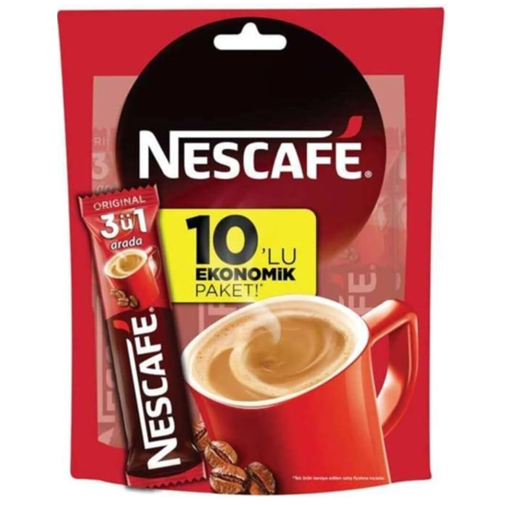 Kahve Çoklu Pkt Nescafe 3ü1 Arada (10 lu Pkt) * 40 Orıgınal