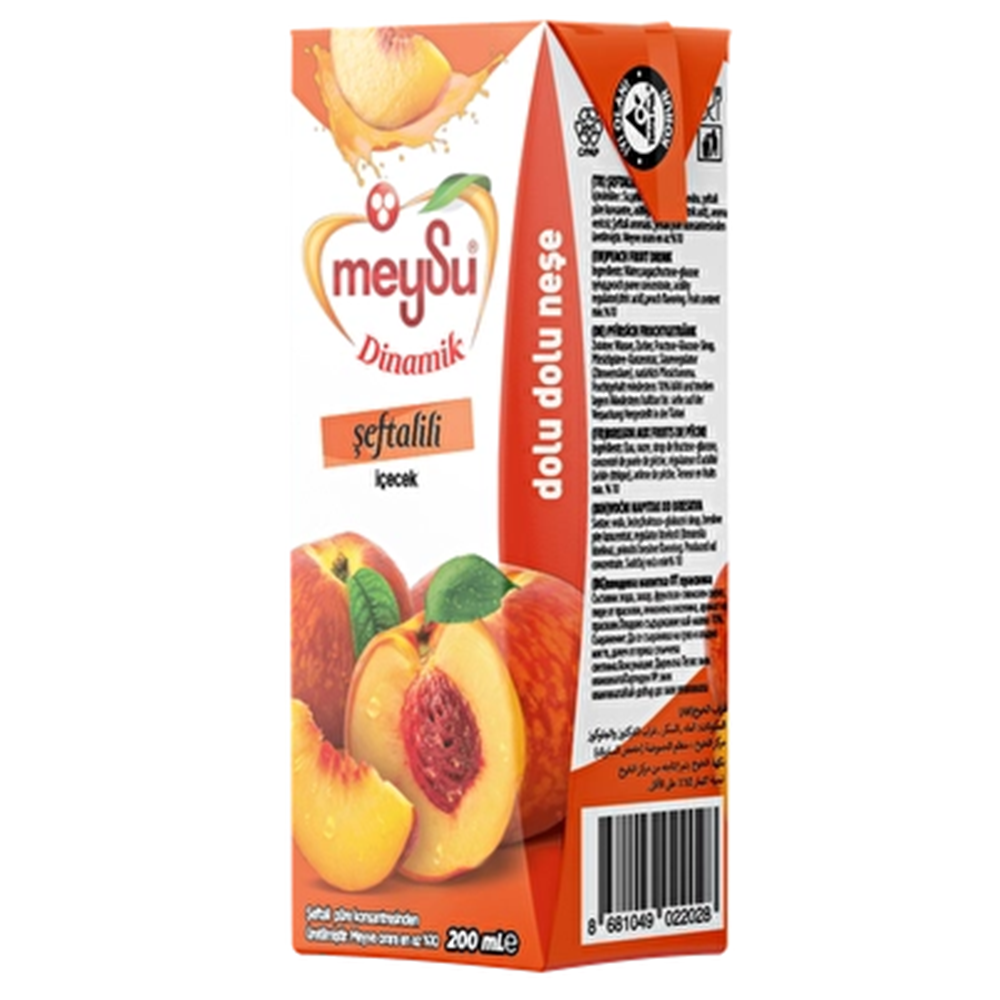 Meysu Meyve Suyu 200 Ml*27 Şeftali