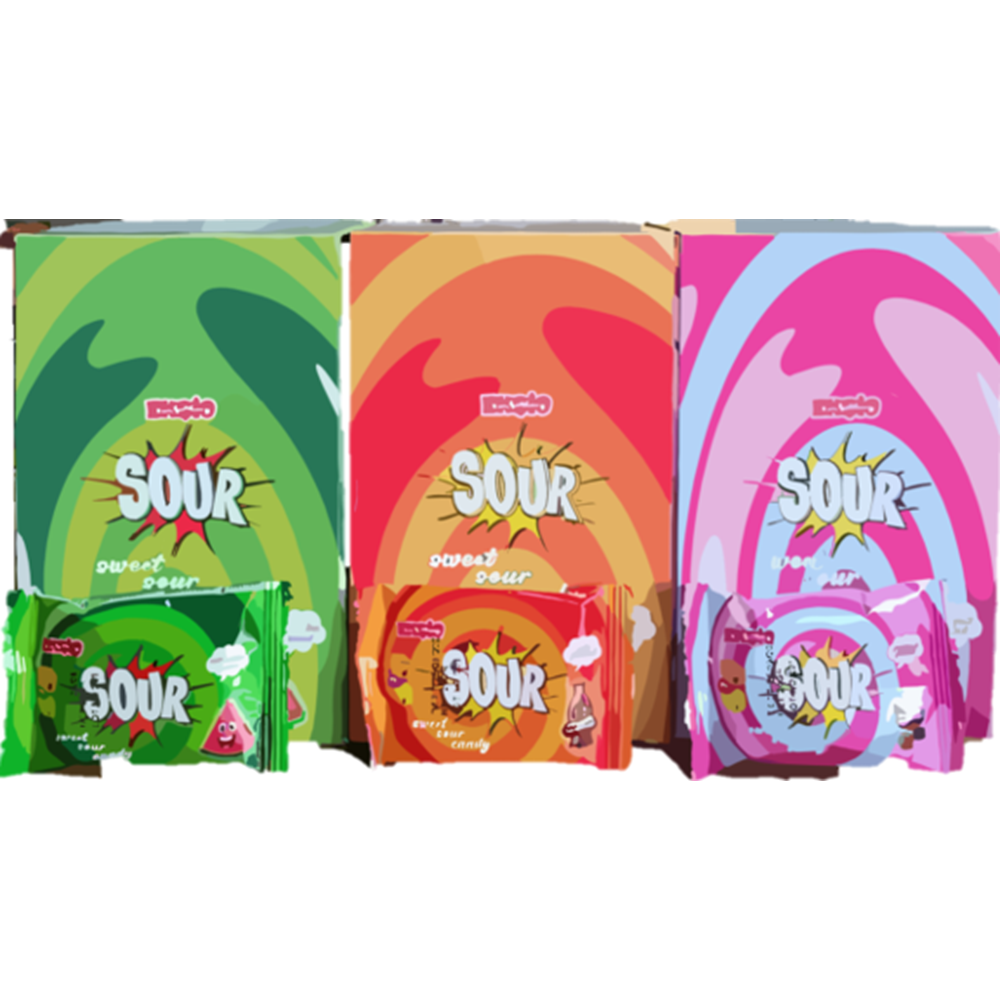 Ekşio Sweet Küp Sour Cola 20 Gr*24