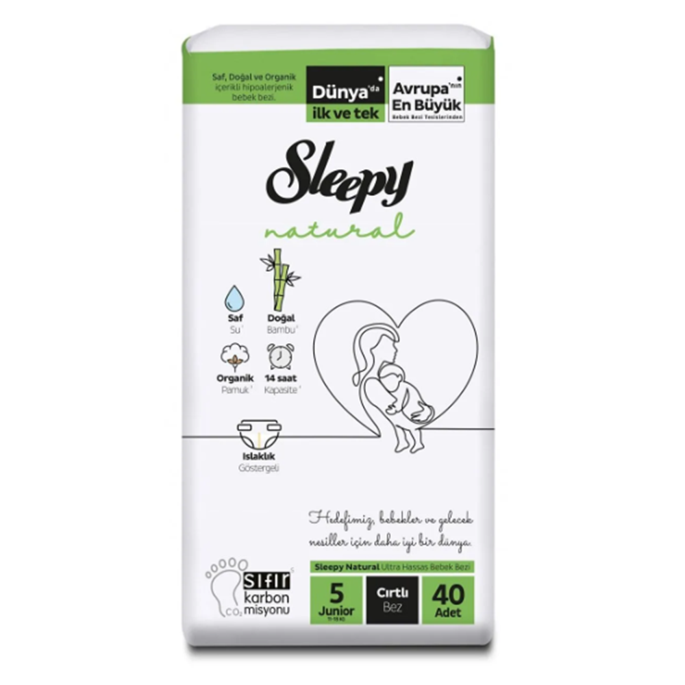 Sleepy Çocuk Bezi Ikili Jumbo 5 Numara*4