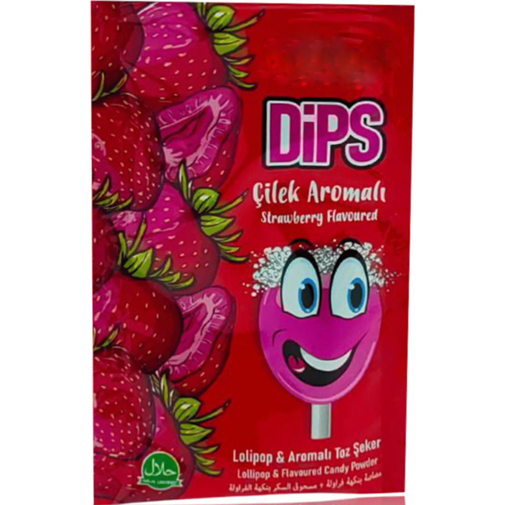 Kervan Akaş Dips Çilek Loli Pop 12 Gr*36