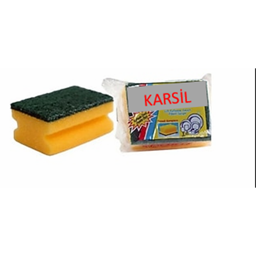 Sünger Karsil Oluklu Tekli * 36