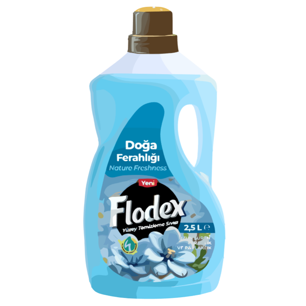 Temizleyici Flodex Yüzey Doğa Ferahlığı 2,5 Lt*6