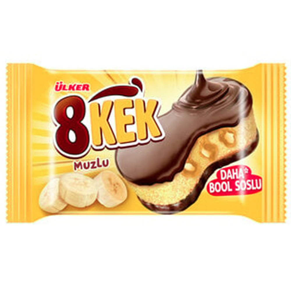 Ülker Dankek 8 Kek Muzlu 55 Gr*24