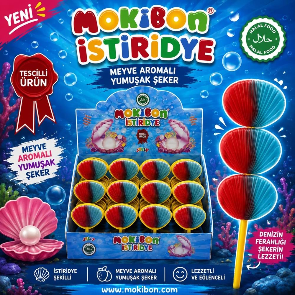 Jelibon Mokibon İstiridye 35 Gr*24
