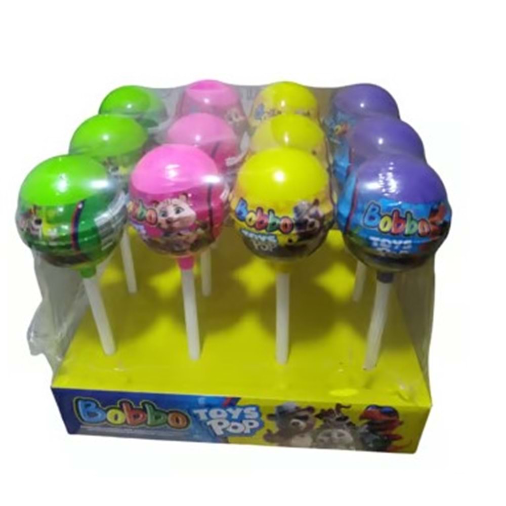 Bobbo Oyuncaklı Lolipop *12