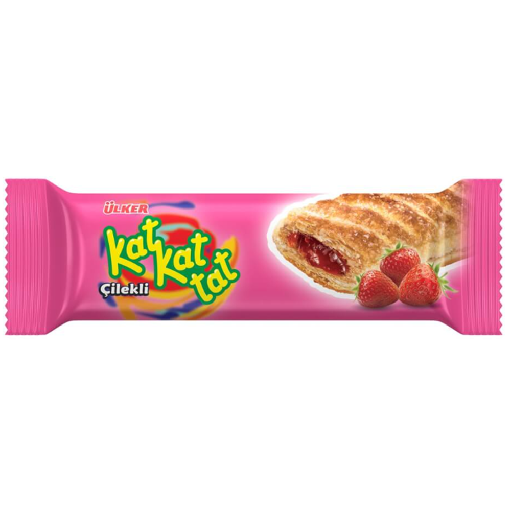 Ülker Kat Kat Tat 25 Gr*24 Çilekli