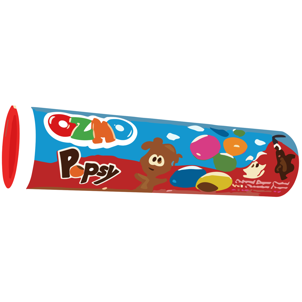 Ozmo Popsy Draje Şeker 24 Gr.*24