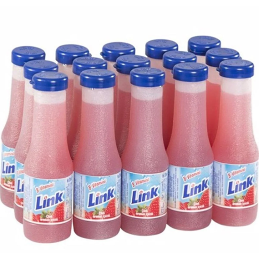 Link 200 Ml*15 Çilek Aromalı İçecek