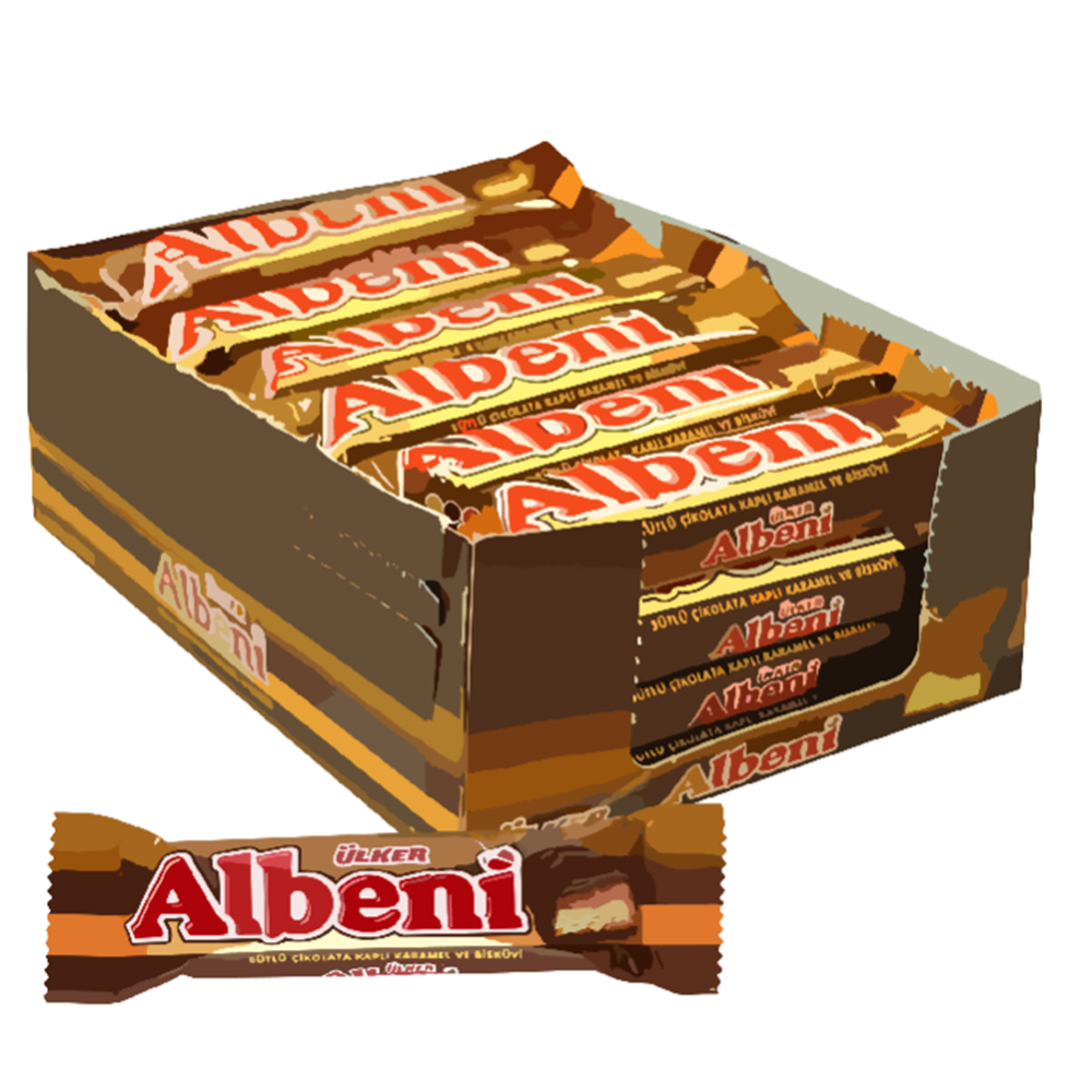 Ülker Albeni 40 Gr*24 Kaplamalı Bar