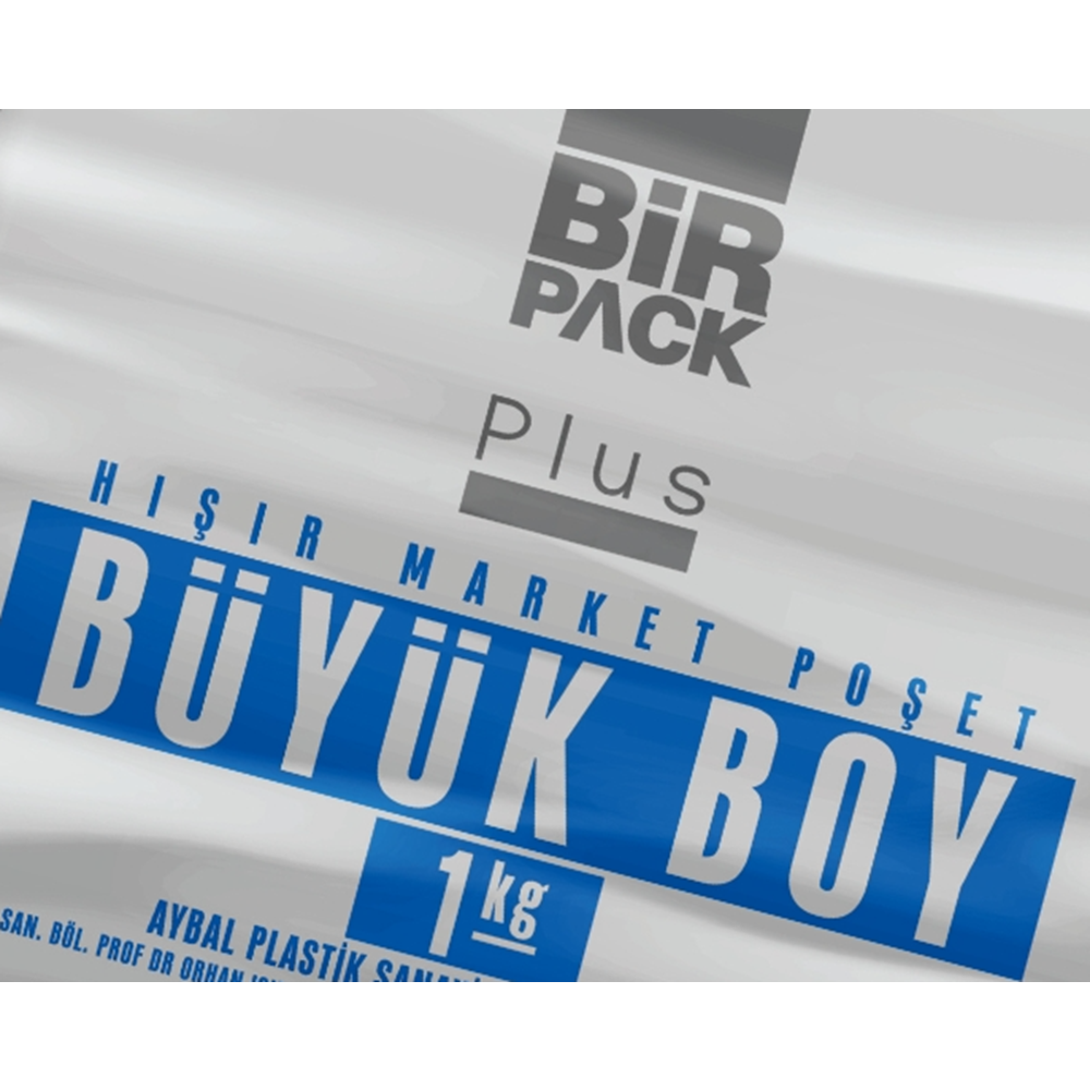 Poşet Birpack Adetli Hışır Büyük Boy *10