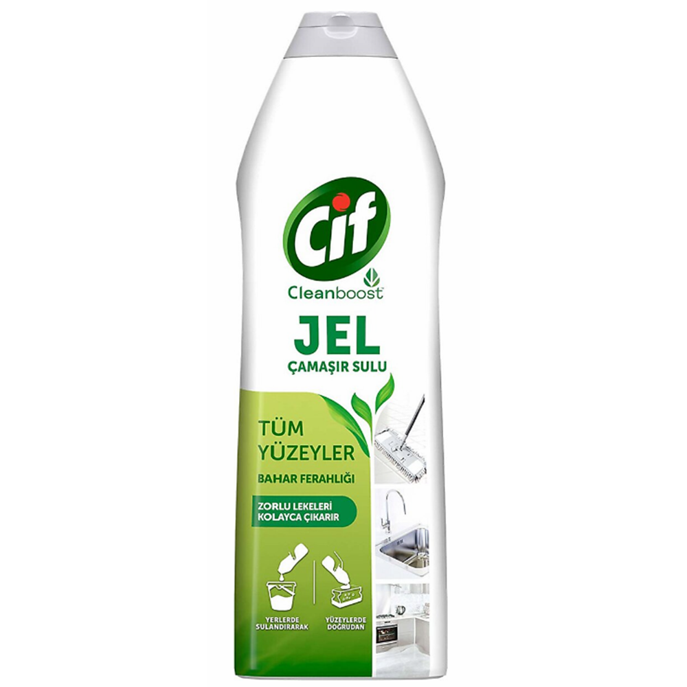 Cif Jel Tüm Yüzeyler 750 Ml*16 Bahar Ferahlığı