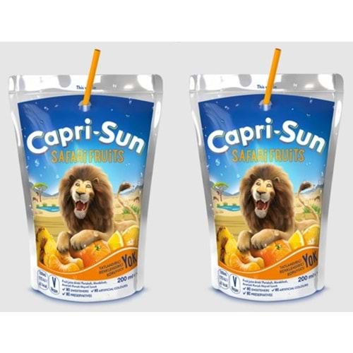 Capri-Sun Meyve Suyu 200 Ml*20 Safari