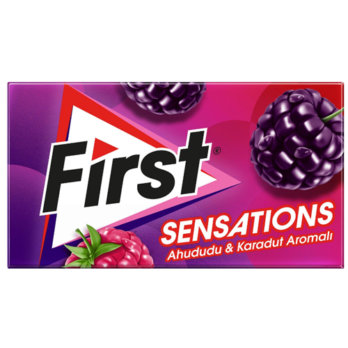 Sakız First Sensations 27 Gr*12 Ahududu Ve Karadut