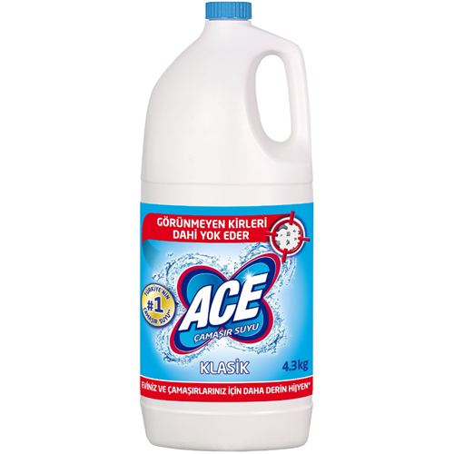 Çamaşır Suyu 4 Lt* 4 Ace Klasik