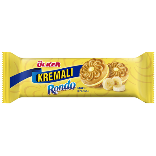 Ülker Kremalı Rondo Bisküvi 61 Gr*24 Muzlu