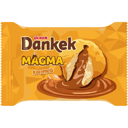 Ülker Dankek Magma Karamelli Kek 65 Gr.*16