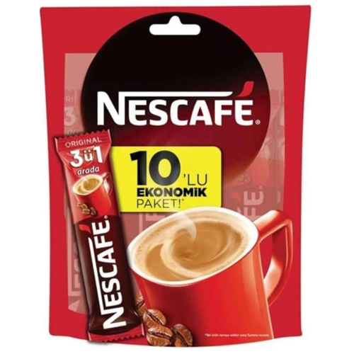 Kahve Çoklu Pkt Nescafe 3ü1 Arada (10 lu Pkt) * 40 Orıgınal