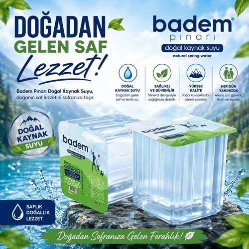 Badem Pınarı 0,20 Lt * 60 Brdk Su