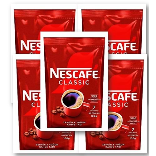 Kahve Nescafe Classic 100 Gr * 12 Poşet