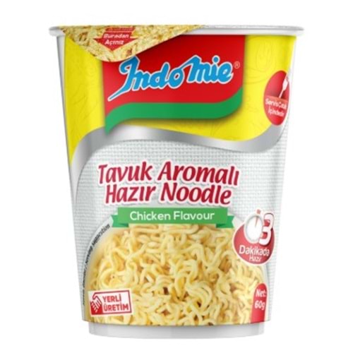 Indomie Noodle Bardak Tavuk 60 Gr*24