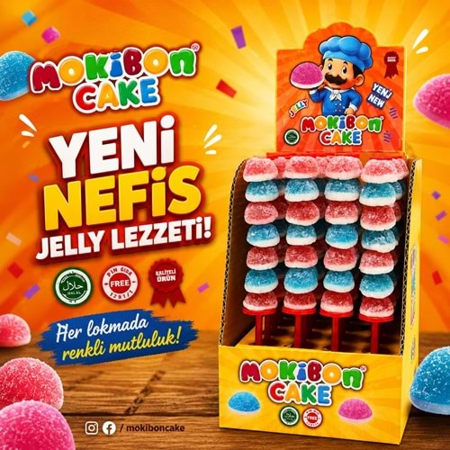 Jelibon Mokibon Cake 20 Gr*24