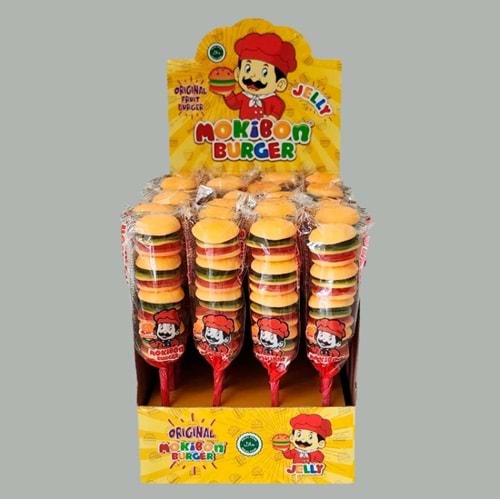 Jelibon Mokibon Hamburger 35 Gr*24