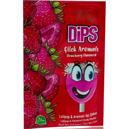 Kervan Akaş Dips Çilek Loli Pop 12 Gr*36