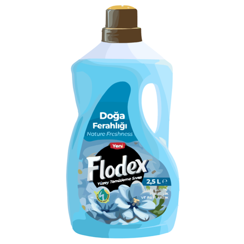 Temizleyici Flodex Yüzey Doğa Ferahlığı 2,5 Lt*6