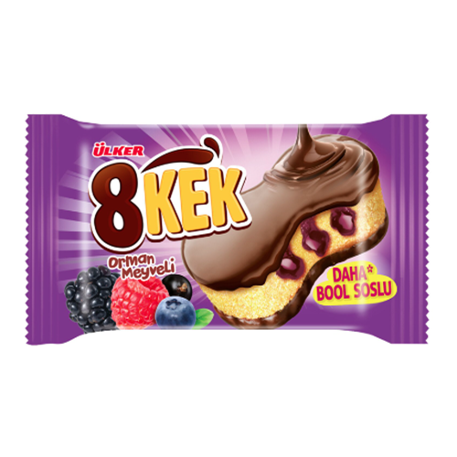 Ülker Dankek 8 Kek Orman Meyveli 55 Gr*24