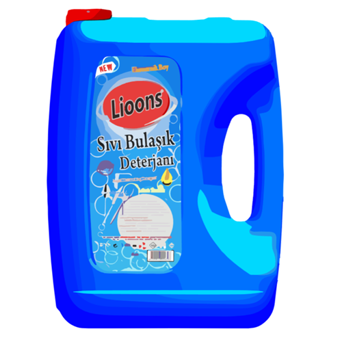 Bulaşık Deterjanı Sıvı 4 Kg*4 Lions