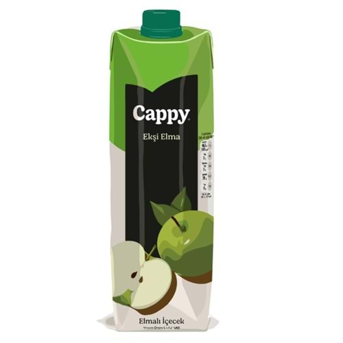 Cappy Meyve Suyu 1,00 Lt*12 Ekşi Elma