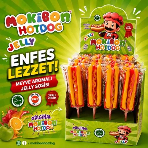 Jelibon Mokibon Sosis 35 Gr*24