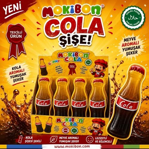Jelibon Mokibon Cola 22 Gr*24