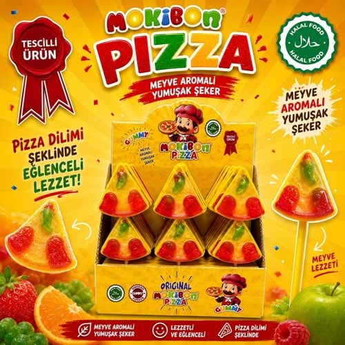 Jelibon Mokibon Pizza 25 Gr*24
