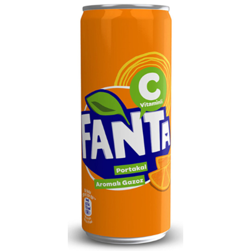 Fanta Portakal 330 Ml*24 Tnk