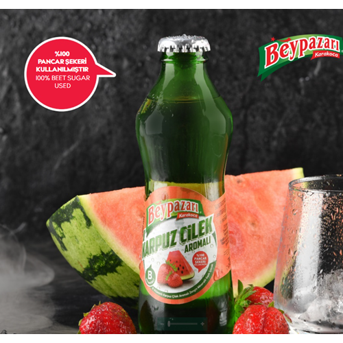 Beypazarı Maden Suyu 200 Ml Karpuz Çilek *24