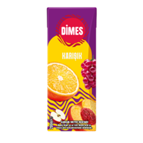 Dimes Meyve Suyu 200 Ml*27 Karışık
