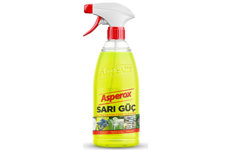 Yağ Çözücü Asperox 1,00 Lt*12 Sarı Güç Ultra