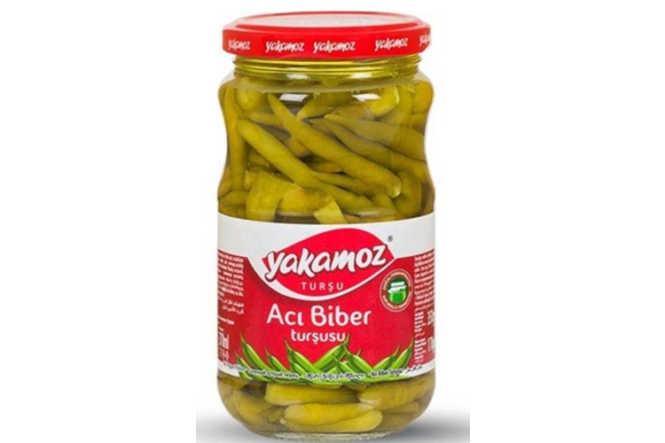 Turşu Yakamoz 720 Ml*12 Acı Biber