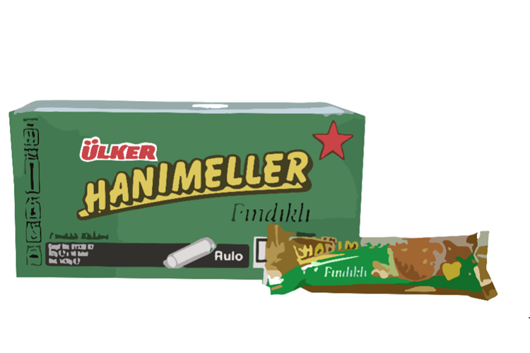Ülker Hanımeller Fındıklı 82 Gr*18